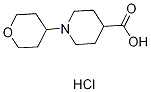 1-(四氢-2H-吡喃-4-基)哌啶-4-羧酸盐酸盐结构式_1158712-36-7结构式