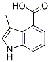 1H-Indole-4-carboxylic acid, 3-methyl- Structure,1159511-18-8Structure