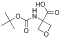 3-[[(1,1-Dimethylethoxy)carbonyl]amino]-3-oxetanecarboxylic acid Structure,1159736-25-0Structure