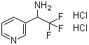 Alpha-(三氟甲基)-3-吡啶甲胺盐酸盐结构式_1159825-86-1结构式