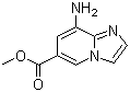 8-氨基-咪唑并[1,2-a]吡啶-6-羧酸甲酯结构式_1160994-94-4结构式