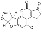 黄曲霉毒素 b结构式_1162-65-8结构式
