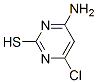 4-氨基-6-氯嘧啶-2-硫醇结构式_116230-29-6结构式