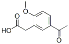 (5-乙酰基-2-甲氧基苯基)乙酸结构式_116296-30-1结构式