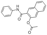 2-乙酰氧基-3-萘酸苯胺结构式_1163-67-3结构式