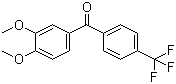 4-三氟甲基-3,4-二甲氧基苯甲酮结构式_116412-99-8结构式