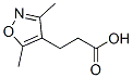 3-(3,5-Dimethylisoxazol-4-yl)propionic acid Structure,116423-07-5Structure