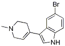 5-Bromo-3-(1-methyl-1,2,3,6-tetrahydropyridin-4-yl)-1h-indole Structure,116480-53-6Structure
