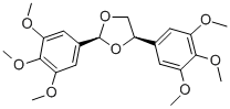 (+/-) Cis-2,5-bis(3,4,5-trimethoxyphenyl)-1,3-dioxolane Structure,116673-47-3Structure