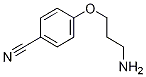 4-(3-氨基丙氧基)苯甲腈结构式_116753-55-0结构式