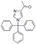 1-(1-三苯甲游基-1H-咪唑-4-基)-乙酮结构式_116795-55-2结构式