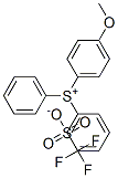 Diphenyl(4-methoxyphenyl)sulphonium triflate Structure,116808-67-4Structure