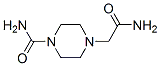 (9ci)-4-(氨基羰基)-1-哌嗪乙酰胺结构式_116882-76-9结构式