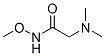 (9ci)-2-(二甲基氨基)-n-甲氧基-乙酰胺结构式_116882-87-2结构式
