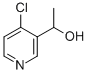 4-氯-α-甲基-3-吡啶甲醇结构式_116922-69-1结构式