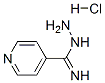 4-吡啶甲亚胺酸肼盐酸盐结构式_116954-73-5结构式