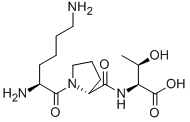 L-lysyl-d-prolyl-l-threonine结构式_117027-34-6结构式