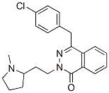 4-(4-氯苄基)-2-(2-(1-甲基-2-吡咯烷)乙基)二氮杂萘-1(2H)-酮结构式_117078-70-3结构式