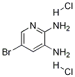 5-溴-2,3-吡啶二胺盐酸盐结构式_1171836-31-9结构式