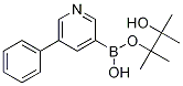 5-苯基-3-吡啶基硼酸频哪醇酯结构式_1171891-07-8结构式