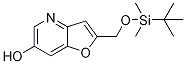2-((Tert-butyldimethylsilyloxy)methyl)-furo[3,2-b]pyridin-6-ol Structure,1171920-47-0Structure