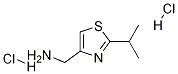 2-(1-甲基乙基)-4-噻唑甲胺双盐酸盐结构式_1171981-10-4结构式