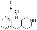 3-(4-哌啶基甲基)吡啶盐酸盐 (1:2)结构式_1172053-95-0结构式
