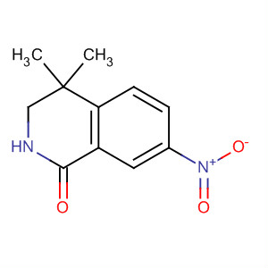4,4-Dimethyl-7-nitro-1,2,3,4-tetrahydroisoquinolin-1-one Structure,117242-06-5Structure