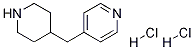 4-((哌啶-4-基)甲基)吡啶二盐酸盐结构式_1172465-66-5结构式