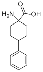 1-氨基-4-苯基环己烷羧酸结构式_117259-23-1结构式