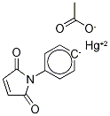 n-[p-(乙酰基汞)苯基]马来酰亚胺结构式_117259-61-7结构式