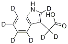 Indole-2,4,5,6,7-d5-3-acetic-2,2-d2 acid Structure,1173020-21-7Structure