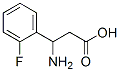 3-氨基-3-(2-氟苯基)-丙酸结构式_117391-49-8结构式