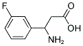 3-氨基-3-(3-氟苯基)丙酸结构式_117391-51-2结构式