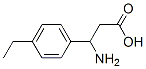 3-氨基-3-(4-乙基苯基)-丙酸结构式_117391-52-3结构式