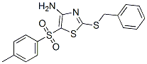 4-氨基-2-苄基硫代-5-甲苯噻唑结构式_117420-86-7结构式