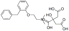 柠檬酸苯托沙敏结构式_1176-08-5结构式