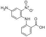 4-氨基-2-硝基二苯胺-2-羧酸结构式_117907-43-4结构式