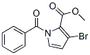 1-苄基-3-溴-1H-吡咯-2-羧酸甲酯结构式_117918-26-0结构式
