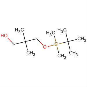 3-[(叔丁基二甲基甲硅烷基)氧基]-2,2-二甲基丙烷-1-醇结构式_117932-70-4结构式