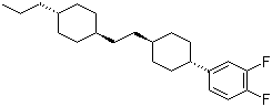 Benzene, 1,2-difluoro-4-[trans-4-[2-(trans-4-propylcyclohexyl)ethyl]cyclohexyl]- Structure,117943-37-0Structure