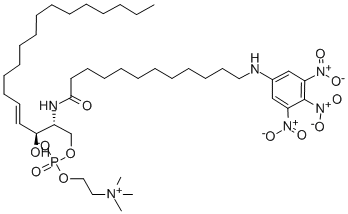 TNPAL-鞘磷脂结构式_117985-56-5结构式