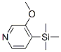 3-Methoxy-4-(trimethylsilyl)pyridine Structure,118005-98-4Structure