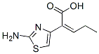 (Z)-2-(2-氨基噻唑-4-基)-2-戊烯酸结构式_118109-49-2结构式