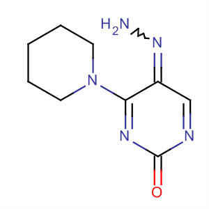 (4-哌啶-1-基-嘧啶-2-基)-肼结构式_118121-86-1结构式