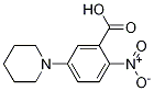 2-Nitro-5-piperidinobenzenecarboxylic acid Structure,118159-39-0Structure