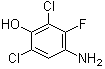 4-氨基-2,6-二氯-5-氟苯酚结构式_118159-53-8结构式