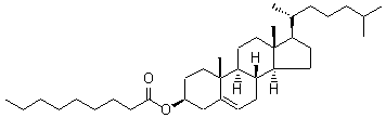 胆固醇壬酸酯结构式_1182-66-7结构式