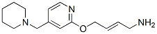4-[4-(Piperidinomethyl)pyridyl-2-oxy]-cis-2-butenamine Structure,118288-25-8Structure