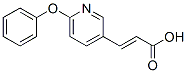3-(6-Phenoxy-3-pyridyl)acrylic acid Structure,118420-05-6Structure